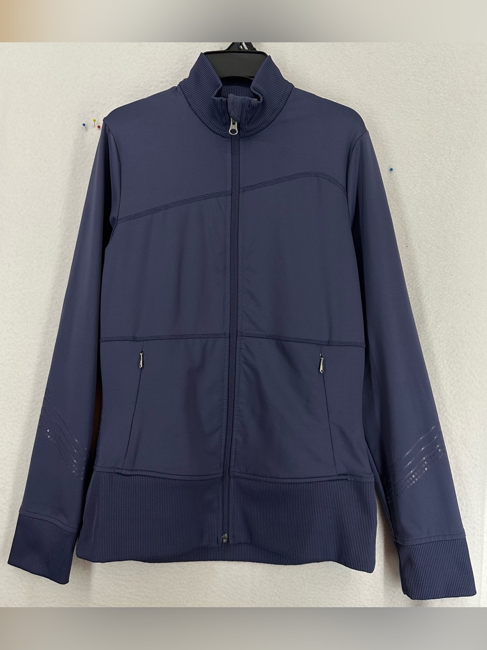 Spyder Women’s Blue Full Zip Performance Athletic Jacket Size Medium